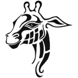 Giraffe Vinyl Decal Sticker V12 - DecalsHouse