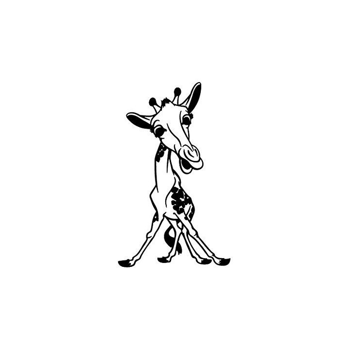 Giraffe Vinyl Decal Sticker V14 - DecalsHouse
