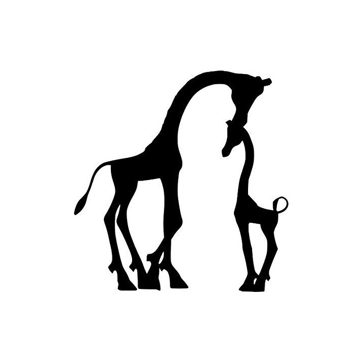 Giraffe Vinyl Decal Sticker V22 - DecalsHouse