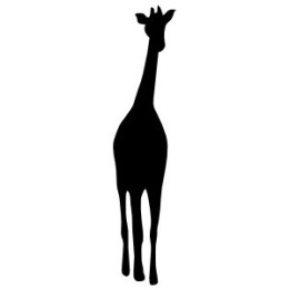 Giraffe Vinyl Decal Sticker V27 - DecalsHouse