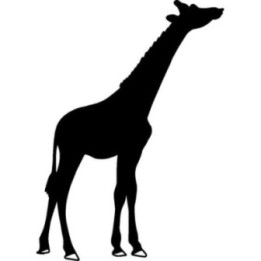 Giraffe Vinyl Decal Sticker V31 - DecalsHouse