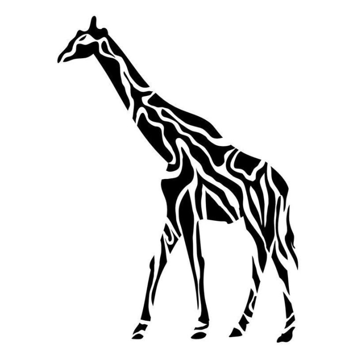 Giraffe Vinyl Decal Sticker V33 - DecalsHouse