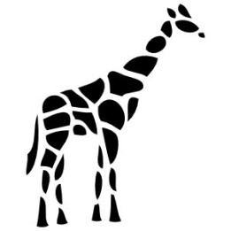 Giraffe Vinyl Decal Sticker V51 - DecalsHouse