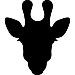 Giraffe Vinyl Decal Sticker V54 - DecalsHouse