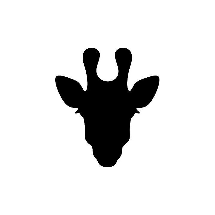 Giraffe Vinyl Decal Sticker V54 - DecalsHouse
