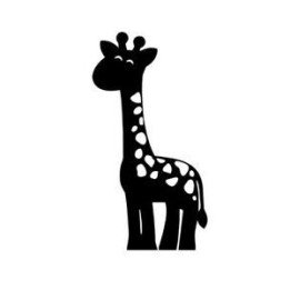 Giraffe Vinyl Decal Sticker V6 - DecalsHouse