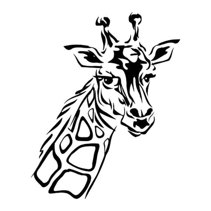 Giraffe Vinyl Decal Sticker V9 - DecalsHouse