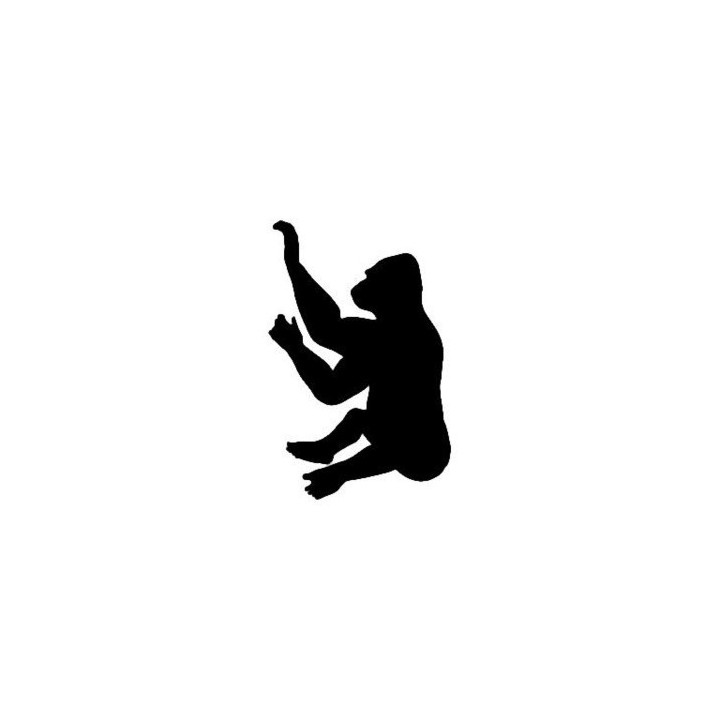 Gorilla Vinyl Decal Sticker V16 - DecalsHouse