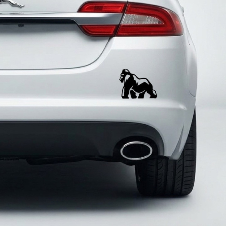 Gorilla V17 Stickers – Silverback Wildlife Jungle Decals (2-Pack)