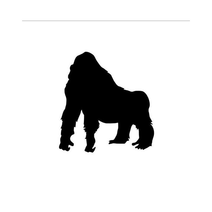 Gorilla Vinyl Decal Sticker V20 - DecalsHouse
