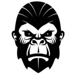 Gorilla Vinyl Decal Sticker V22 - DecalsHouse
