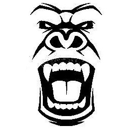 Gorilla Vinyl Decal Sticker V26 - DecalsHouse