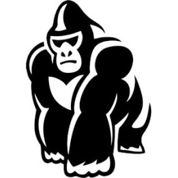 Gorilla Vinyl Decal Sticker V32 - DecalsHouse