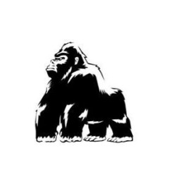 Gorilla Vinyl Decal Sticker V43 - DecalsHouse