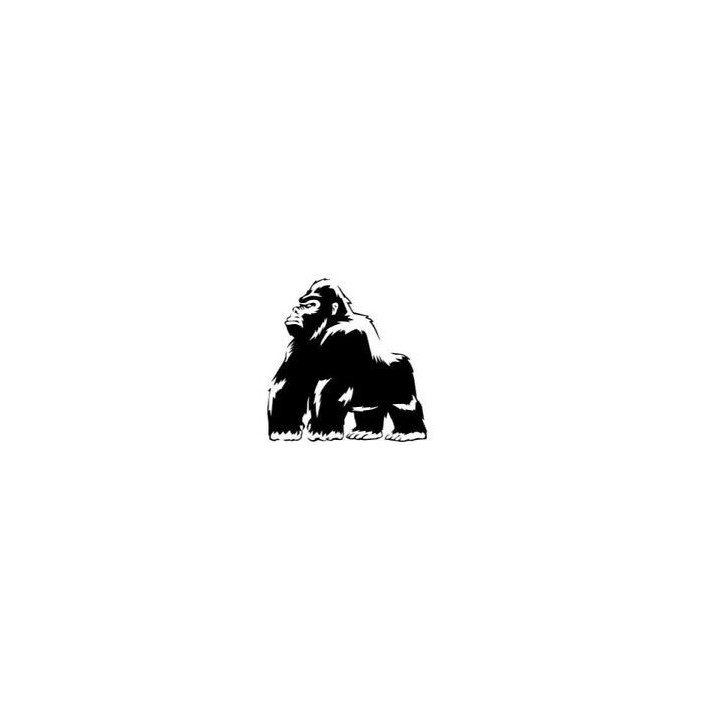 Gorilla Vinyl Decal Sticker V43 - DecalsHouse