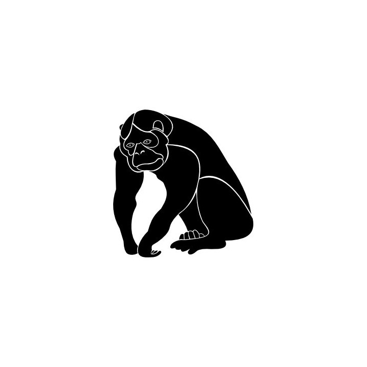 Gorilla Vinyl Decal Sticker V46 - DecalsHouse