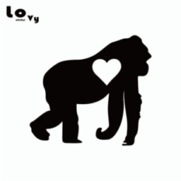 Gorilla Vinyl Decal Sticker V50 - DecalsHouse