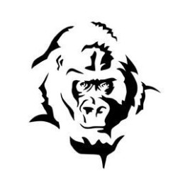 Gorilla Vinyl Decal Sticker V54 - DecalsHouse