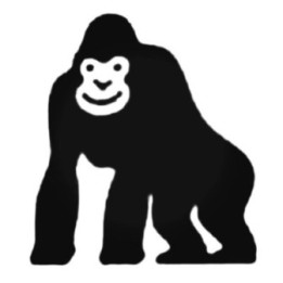 Gorilla Vinyl Decal Sticker V56 - DecalsHouse