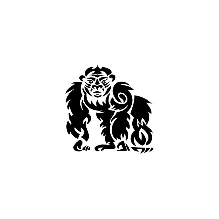 Gorilla Vinyl Decal Sticker V65 - DecalsHouse