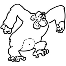 Gorilla Vinyl Decal Sticker V75 - DecalsHouse