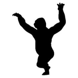 Gorilla Vinyl Decal Sticker V8 - DecalsHouse