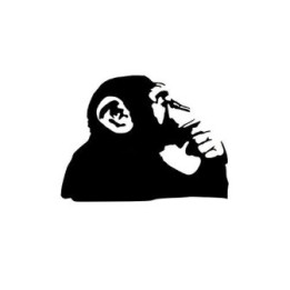 Gorilla Vinyl Decal Sticker V84 - DecalsHouse