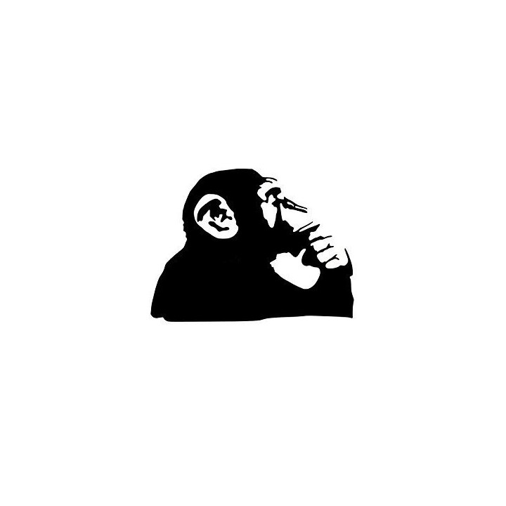 Gorilla Vinyl Decal Sticker V84 - DecalsHouse