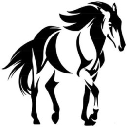 Horse Stickers – Stallion Equestrian Decals (2-Pack)