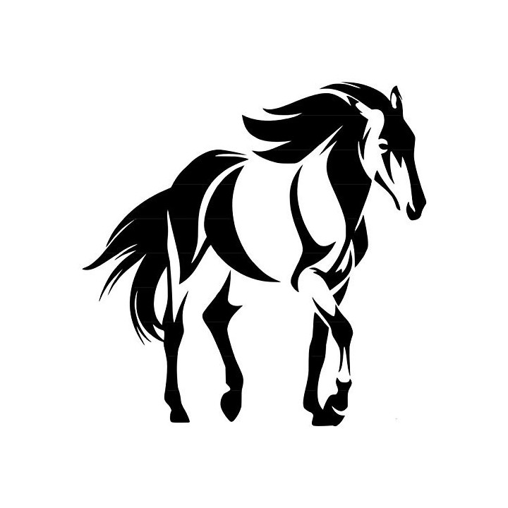 Horse Stickers – Stallion Equestrian Decals (2-Pack)