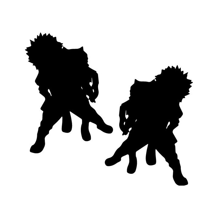 Naruto Kankuro Stickers – Sand Village Anime Decals (2-Pack)