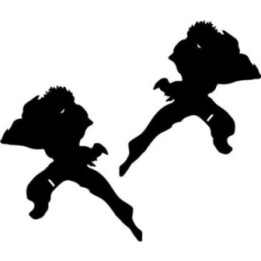 Naruto Kiba Inuzuka Stickers – Akamaru Decals (2-Pack)