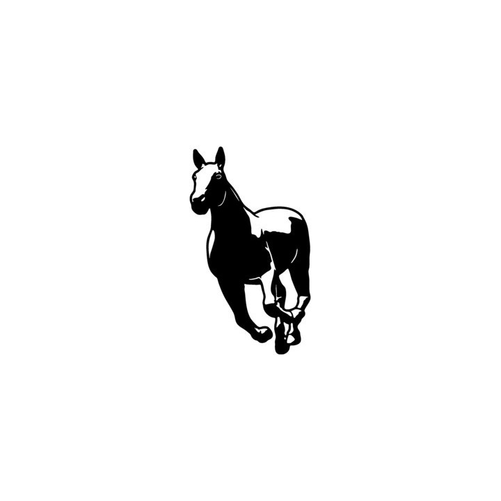 Horse Stickers – Galloping Stallion Decals (2-Pack)