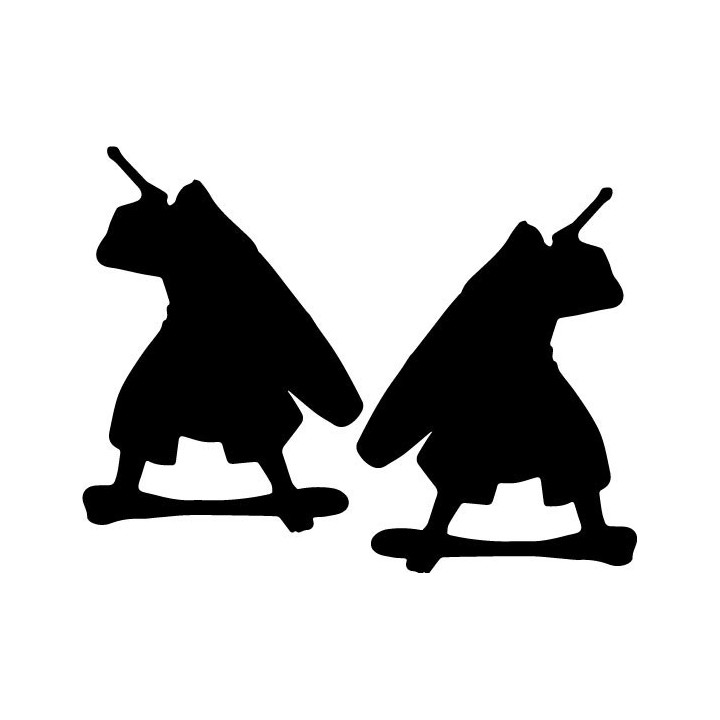 Kisame Hoshigaki Stickers – Naruto Akatsuki Decals (2-Pack)