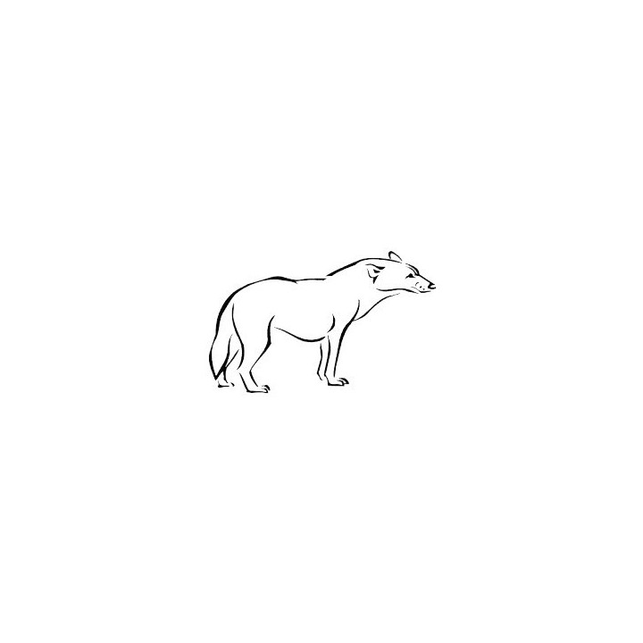 Hyena Vinyl Decal Sticker V13 - DecalsHouse
