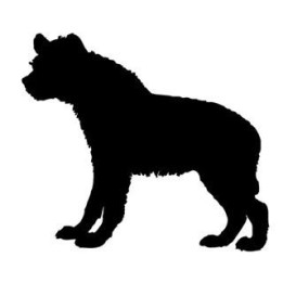 Hyena Vinyl Decal Sticker V15 - DecalsHouse