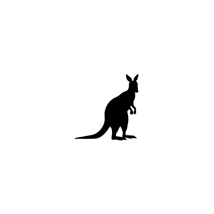 Kangaroo Vinyl Decal Sticker V4 - DecalsHouse