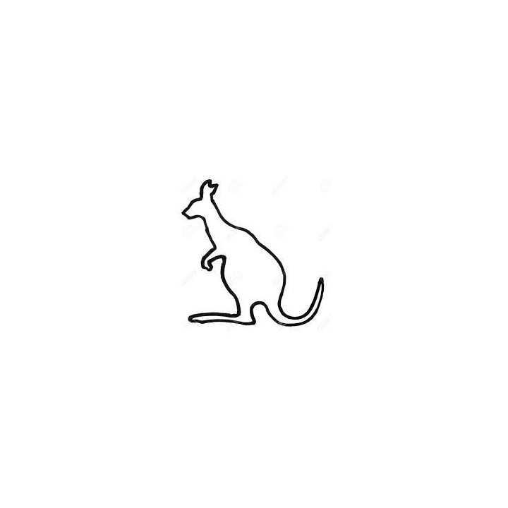 Kangaroo Vinyl Decal Sticker V8 - DecalsHouse