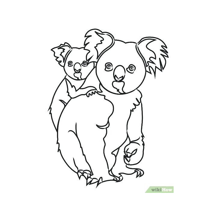 Koala Bear Vinyl Decal Sticker V10 - DecalsHouse