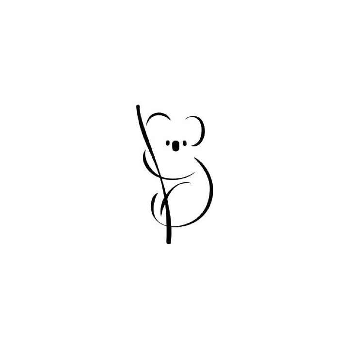 Koala Bear Vinyl Decal Sticker V14 - DecalsHouse