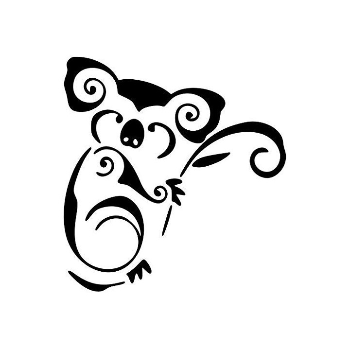 Koala Bear Vinyl Decal Sticker V23 - DecalsHouse