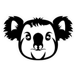 Koala Bear Vinyl Decal Sticker V31 - DecalsHouse