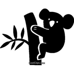 Koala Bear Vinyl Decal Sticker V34 - DecalsHouse