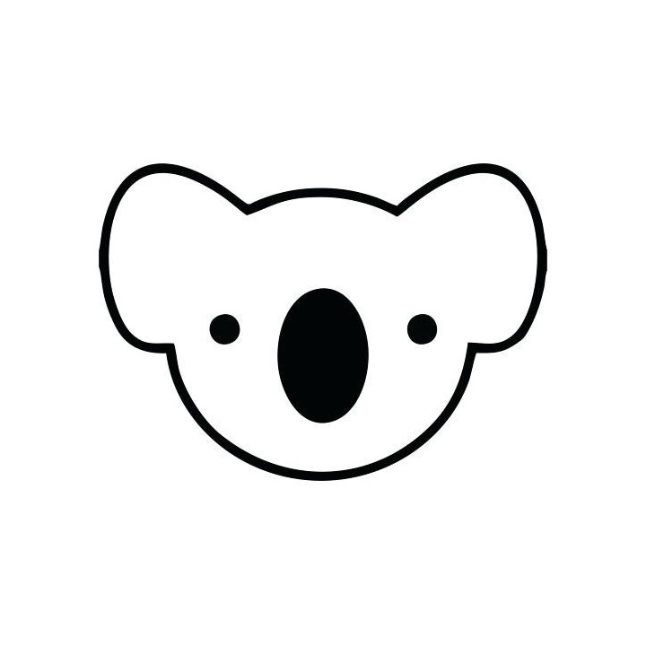 Koala Bear Vinyl Decal Sticker V36 - DecalsHouse