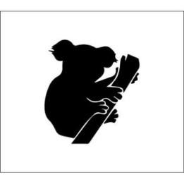 Koala Bear Vinyl Decal Sticker V4 - DecalsHouse