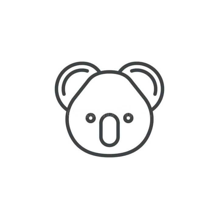 Koala Bear Vinyl Decal Sticker V40 - DecalsHouse