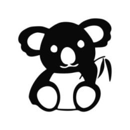 Koala Bear Vinyl Decal Sticker V5 - DecalsHouse