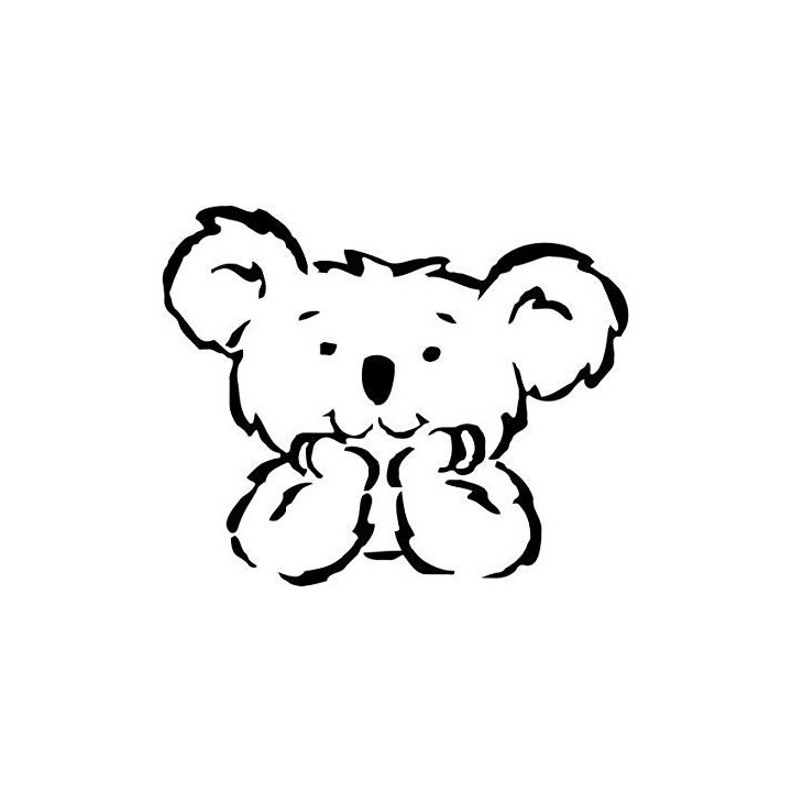 Koala Bear Vinyl Decal Sticker V7 - DecalsHouse