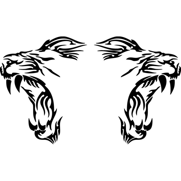 Lion Stickers – Majestic Wildlife King Decals