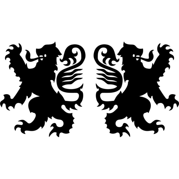 Lion Vinyl Decal Sticker V25 - DecalsHouse